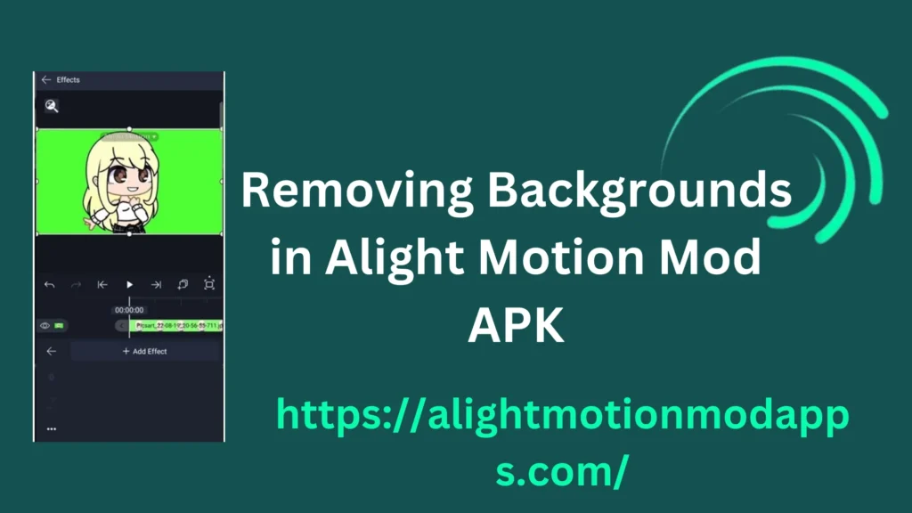 Green Screen Magic in Alight Motion Mod APK